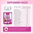 thumbnail image 3 of Women's Probiotics, 180 Tablets 90 Billion CFU 18 Strains, Contains Organic Prebiotic Cranberry,Probiotic Supplement for Digestion, Immunity, Women's Health, Soy Gluten Dairy Free, 3 of 8