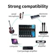 thumbnail image 4 of Professional Sound Mixer Table Stage Live Studio Mini Mixer Usb Sound Mixing Console Dj Ktv Show 7 Channel, 4 of 6