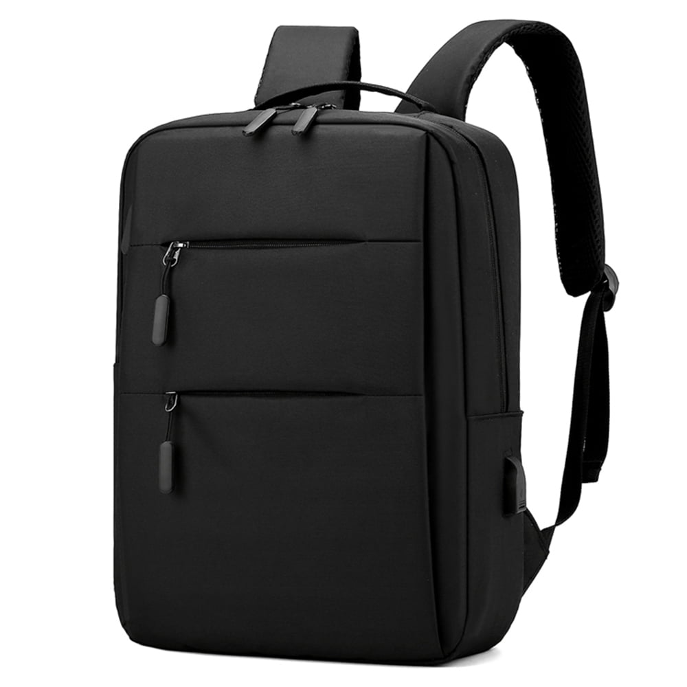 DiDe Unisex Casual Daypacks Travel Backpacks for Men Women Black