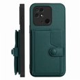thumbnail image 2 of FOXDOCK Case for Xiaomi Redmi 10C RFID-Blocking Card Holder - Stylish Button Closure Design, 2 of 4
