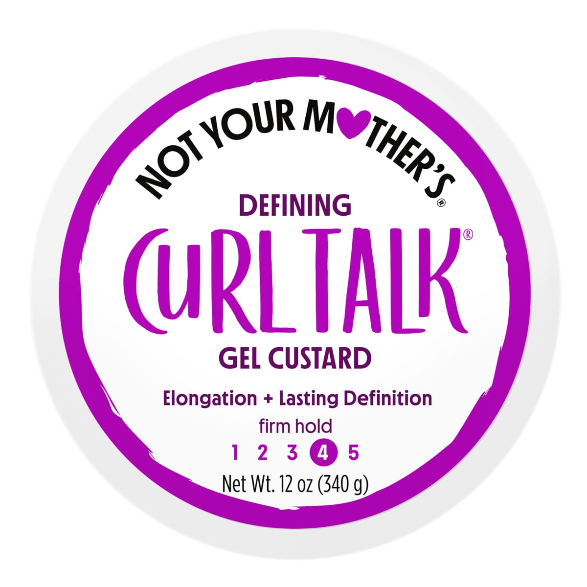 Not Your Mother's Curl Talk Defining Gel Custard, 12 oz