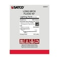 thumbnail image 4 of Satco PAR 30 LN LED Bulb - 12.50 W - 75 W Incandescent Equivalent Wattage - 120 V AC - 1000 lm - Parabolic Reflector - PAR30LN Size - Clear - Warm White Light Color - E26 Base - 25000 Hour - 4940..., 4 of 11