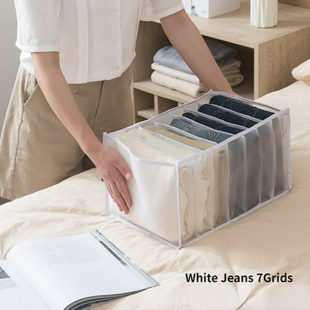 

DabuLiu Underwear Bra Organizer Storage Box Drawer Wardrobe Clothes Divider Box Home Organization Foldable Polyester Underwear Box