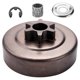 thumbnail image 2 of 3/8 6T Clutch Drum Sprocket Washer E-Clip Kit For STIHL Chainsaw 017 018 021 023 025 MS170 MS180 MS210 MS230 MS250 1123, 2 of 5