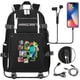thumbnail image 2 of Minecraft Backpack Waterproof School Bags Laptop Rucksack Travel Usb Backpack Capacity Bookbag For Boys Girls, 2 of 5