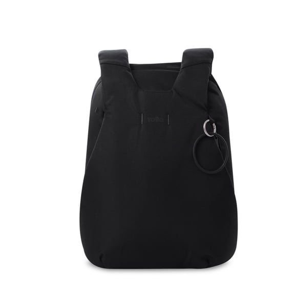 TOTTO Mochila Ergonómica Mediana Porta Laptop 14 con Bolsillo Secreto | Escuela - Oficina - Viaje |  negro M