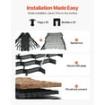 thumbnail image 2 of VEVOR Gravel Grid, 3 Inch Depth, 24.93 x 9.52 FT / 7600 x 2900 mm, 1880 LBS Per Sq ft Grass Ground Retainer, Permeable Geo Grids Driveway Stabilization, for Garden, Patio, Walkway, RV Parking Slopes, 2 of 9