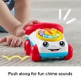 thumbnail image 5 of Fisher-Price Chatter Telephone Vehicle, 3-Inch Push-Along Toy with Sounds for Baby & Toddler, 5 of 6