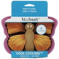thumbnail image 2 of Cool Coolers 811KFF Colorful & Reusable Slim Ice Pack 4 pack, Multicolor, 2 of 8