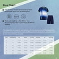 thumbnail image 7 of Nyeemya Kids Boys Sports Suit for Football Team Training Quick-Drying V-Neck T-shirt with Drawstring A Light Green 22, 7 of 7
