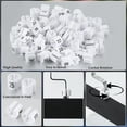 thumbnail image 6 of 180Pcs Clothes Hanger Marker Number 24 to 38 Trouser Size Markers Tag White Fit 9.5mm/0.37inch Rod Round Small Plastic Blank Garment Colored Hanger Sizer Clips for DIY Clothing Color Coding, 6 of 6