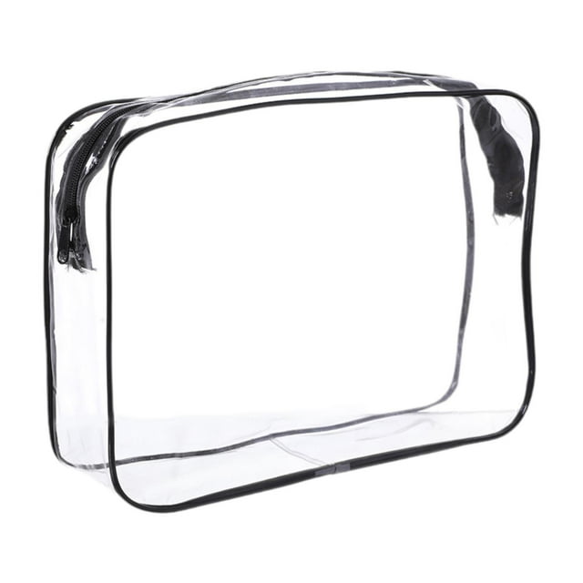 Bolsa de maquillaje transparente Strade Fareast Limited Artículos esenciales Accesorios para el cabello 18cmx6cmx12cm