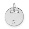 thumbnail image 3 of Sterling Silver Rhodium-plated Polished Mad Love Pendant QC8096, 3 of 4