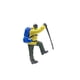 thumbnail image 2 of Figuras de personas trepadoras 1/87 Zulema modelo de personas en miniatura amarillo y azul, 2 of 8