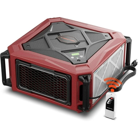 Abestorm Air Filtration System 1080 CFM, Shop Dust Collector with Strong Vortex Fan, Suitable for Woodworking Shop, Garage, Workshops, Up to 1100 Sq. Ft.