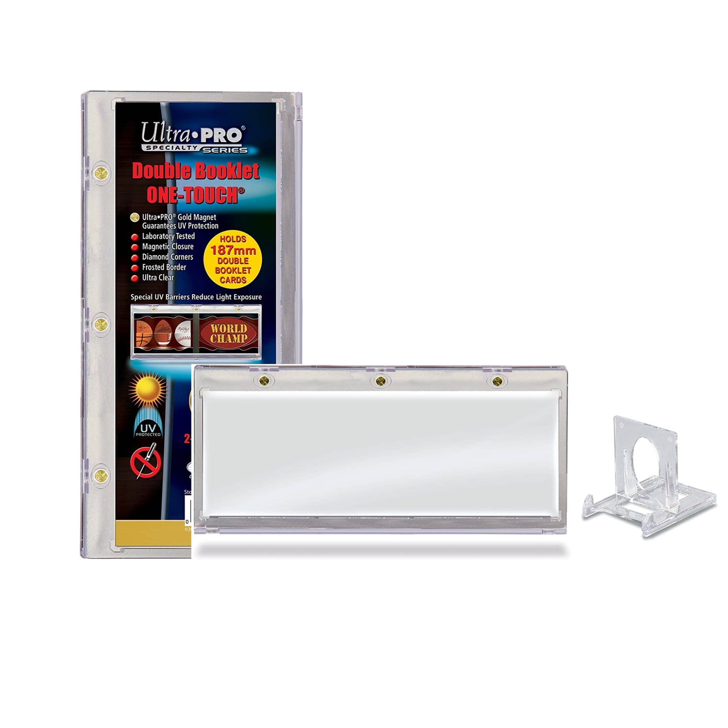 Ultra Pro 187mm Double Booklet Magnetic One-Touch Book Card