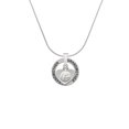 thumbnail image 2 of Delight Jewelry Silvertone Volleyball in Heart Silvertone Grandmother Ring Charm Necklace, 18", 2 of 4