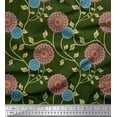 thumbnail image 1 of Soimoi Rayon Fabric Artistic Floral Fabric Prints by Yard 42 Inch Wide, 1 of 3