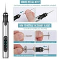 thumbnail image 4 of 52Pcs Electric Engraving Pen Kits, Mini Portable Electric Engraver Tool for Jewelry Wood Metal Stone Plastic Glass Etching, 4 of 7