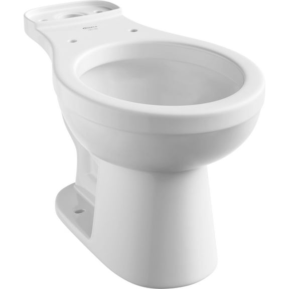 Round Toilet Bowl in White