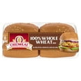 thumbnail image 4 of Oroweat Whole Grain 100% Whole Wheat Sandwich Buns, 8 Buns, 16 oz, 4 of 8
