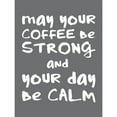 thumbnail image 3 of McCully, Jennifer 15x18 Black Modern Framed Museum Art Print Titled - Coffee Strong Day Calm 2, 3 of 5