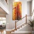thumbnail image 4 of Canvas Wall Art, Autumn Yellow Leaves Framed Canvas Prints for Living Room Bedroom, Fall Natural Forest Branch Watercolor Gallery Wrapped Wall Decor for Home Office, Gifts, 40"x60" Ship Next Day, 4 of 9