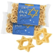 Pastabilities Star of David Pasta, Fun Shaped Kosher Star Noodles for Kids and Jewish Holidays, Non-GMO Natural Wheat Pasta 14 oz 2 Pack