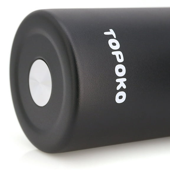 25 OZ Hydro Double Walled Wall Flask Stainless Steel Metal Water Bottle Straw Lid with Handle or Bite Valve Top Vacuum Insulated Leak Proof Reusable Bike Standard Thermos Blue Black