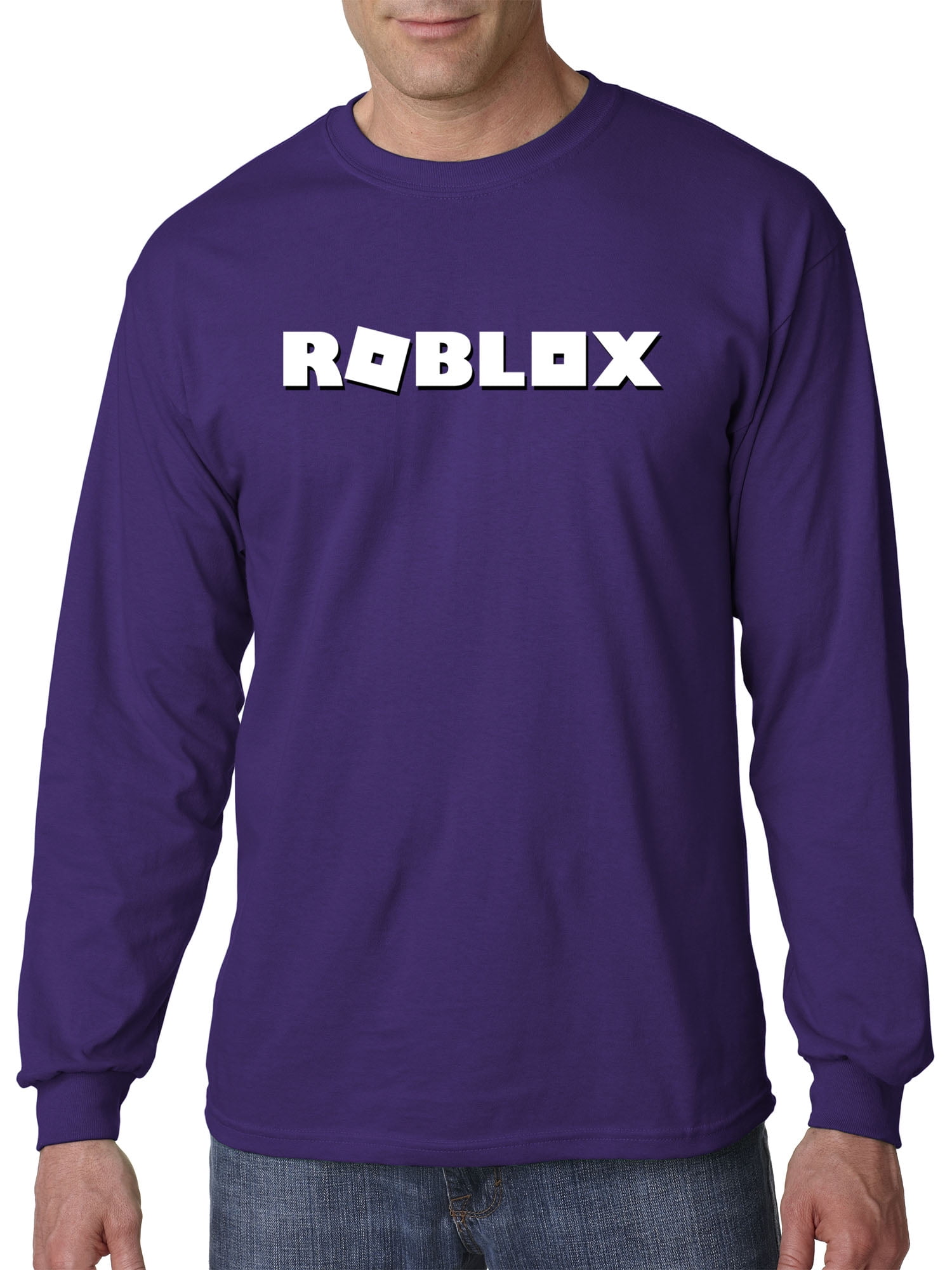 New Way New Way 923 Unisex Long Sleeve T Shirt Roblox Logo