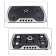 thumbnail image 5 of WUZSTAR 5 Burners Built-in Gas Cooktop,Stainless Steel Gas Hob Stove Automatic Pulse Ignition Countertop Stove, 5 of 9