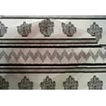 thumbnail image 4 of oneOone Cotton Silk Fabric Stripe|Chevron & Tree Block Fabric Prints By Yard 42 Inch Wide, 4 of 4