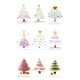 thumbnail image 2 of Paquete de 9 Pegatinas Navideñas para Ventanas | Pegatinas Navideñas Coloridas de Pvc | Decoraciones Navideñas Translúcidas Reutilizables para Centros Comerciales, Hogar, Oficina y Decoración de Temp, 2 of 6