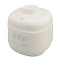 thumbnail image 1 of 200W Ceramic Stew Cooker with Timer Lid, 1L Slow Cooker for Home Kitchen Anti Dry Burn Small Electric Soup Porridge Cooker, 1 of 7