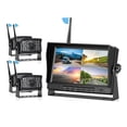 thumbnail image 2 of AHD Wireless DVR Car Monitor 7 Inch Display Vehicle Auto Screen Rear View Truck Monitors Reverse Back Up Recorder Wifi Camera ,Easy to Operate, 2 of 7