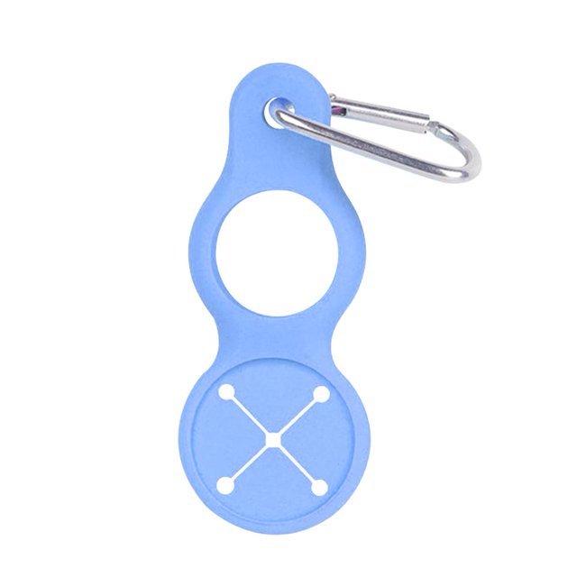 Soporte para botella de agua JShteea Deportes Hebilla Mosquetón Camping Toalla Gancho Azul El nuevo