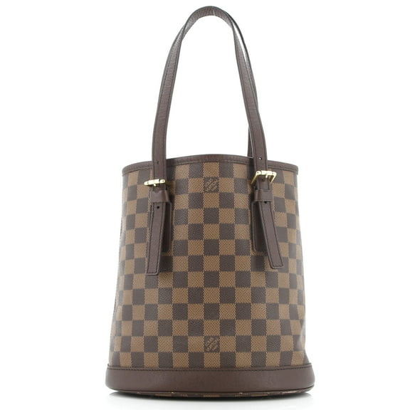 Pre-Owned Louis Vuitton Marais Bucket Bag Damier By Rebag