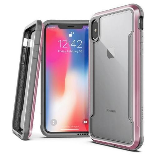 X-Doria Defense Shield Case for iPhone 8 Rose Gold