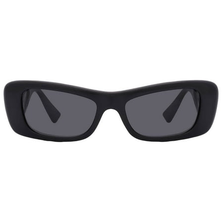 Versace Dark Grey Cat Eye Ladies Sunglasses VE4481 GB1/87 54