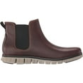 thumbnail image 6 of Cole Haan Mens Zerogrand Chelsea Waterproof Boot Wp Bourbon Leather 7, 6 of 7