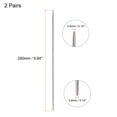 thumbnail image 2 of Unique Bargains 2 Pairs 3.6mm Double Pointed Knitting Sweater Needle Set, 9.84 Inches Length, 2 of 5