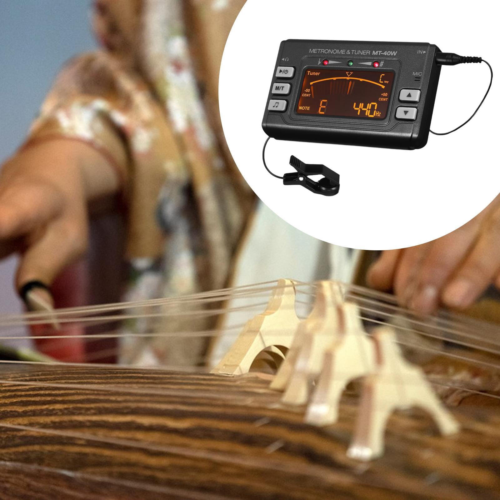 Electronic Digital Metronome Tuner Multifunction Accurate Tuning Wide Frequency for Wind Instrument Practice