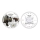 thumbnail image 3 of Moneda 11 unidades/lote: animales raros del mundo, en peligro de extinción y protegidos, 3 of 3