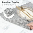 thumbnail image 5 of VCVCOO PVC Placemats Set of 4, Heat Resistant Non-Slip Vinyl Placemats for Dining Dinner Table, Washable Wipeable Woven Table Mats, 5 of 12
