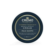 Cremo Beard & Scruff Cream, Palo Santo (Reserve Collection), 4 Oz - Soothe Beard Itch, Condition And Offer Light-Hold Styling For Stubble And Scruff (Product Packaging May Vary).