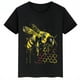 thumbnail image 3 of Ropa infantil con estampado de abejas, camisetas negras de manga corta de verano para niños, camisetas de algodón personalizadas para niños y niñas, 3 of 5