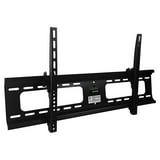 Monoprice Ultra-Slim Wall Mount for Flat Panel Display, Black - Walmart.com