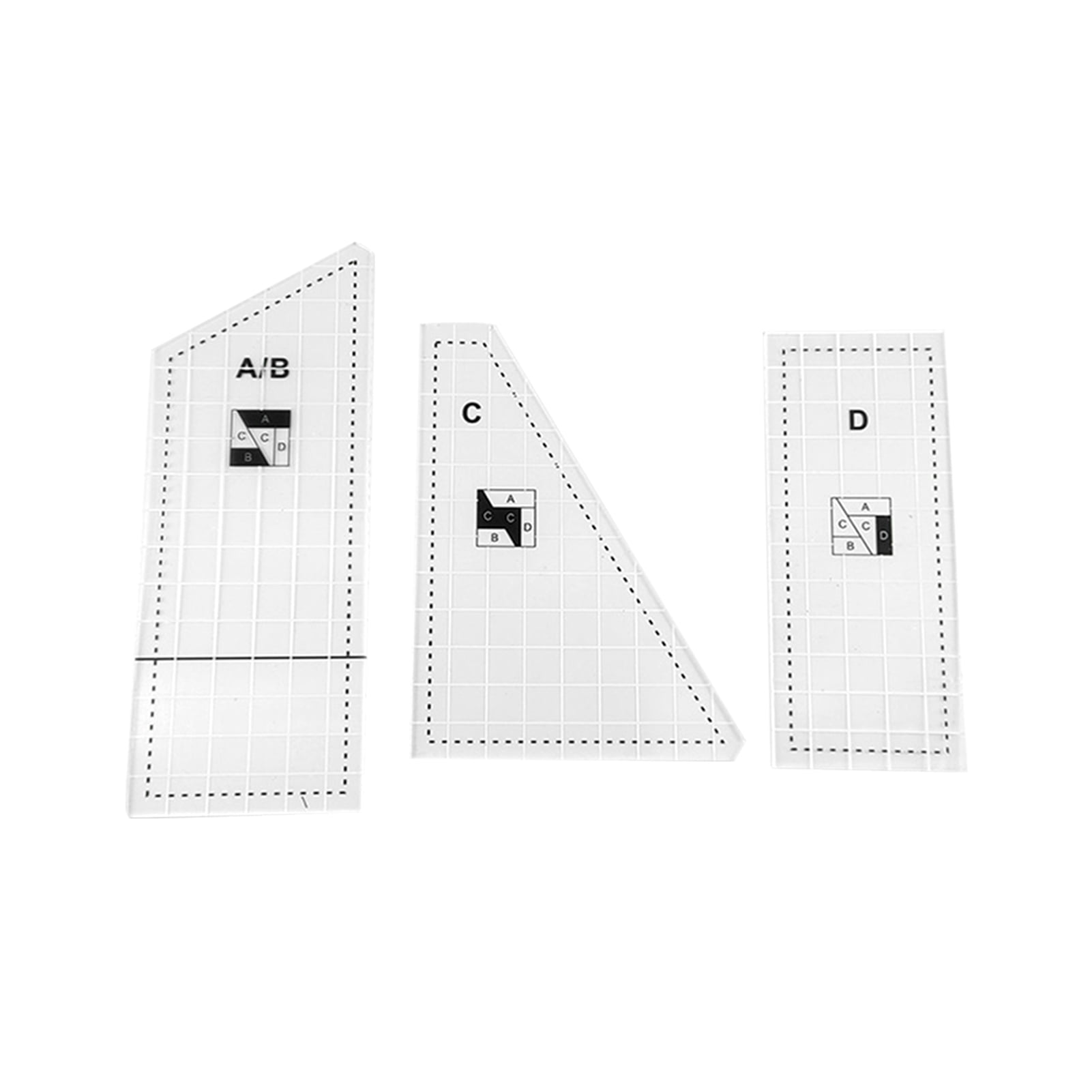 Acrylic Quilting Templates Rulers Stencils Sewing Machine Hand Patchwork