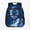 Blue Lightning Lion, variant on Chririnla Lightweight Preschool Backpack for Kindergarten Outdoor, Sunflower & Lion Portrait Print Side Mesh Pockets Preschool Kids Polyester School Bag 13.5"
