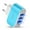Blue, variant on European USB Charger, Quick Charge 3.0 40W USB Charger Block EU Plug 3 Port European Travel Plug Adapter for iPhone 17 16 15 14 13 12 11 Plus Pro Max X 8, Galaxy, Pixel, Android(Blue)